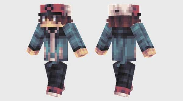 Pokemon Trainer Skin for Minecraft